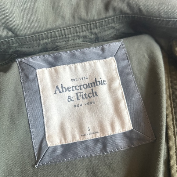 Abercrombie & Fitch hoodes utility style jacket S - Picture 3 of 6